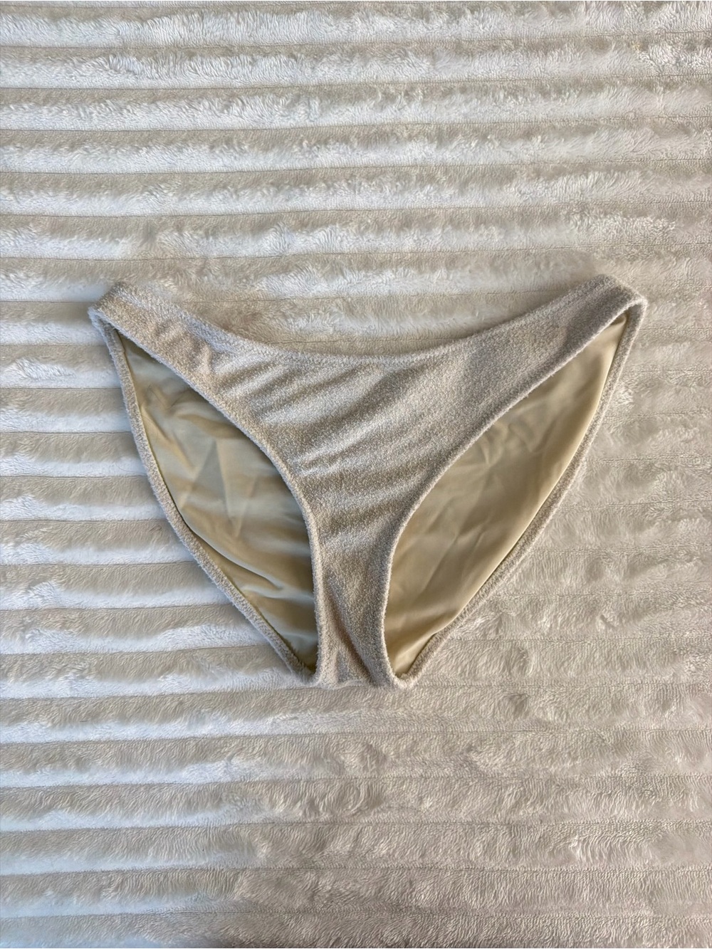 Cream Triangl Swimwear Bikini Bottoms